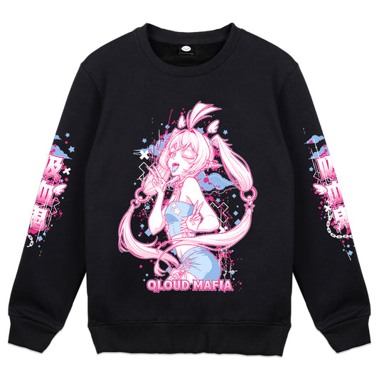 SkyyeXVII " Qloud Mafia" Crewneck