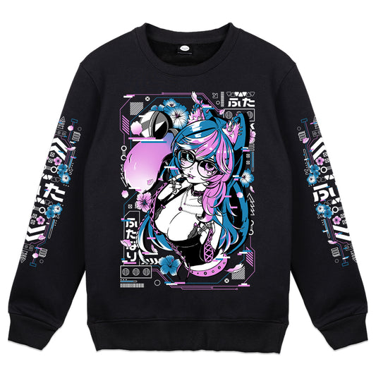 FelicityFuta "Glitchkitten" Crewneck