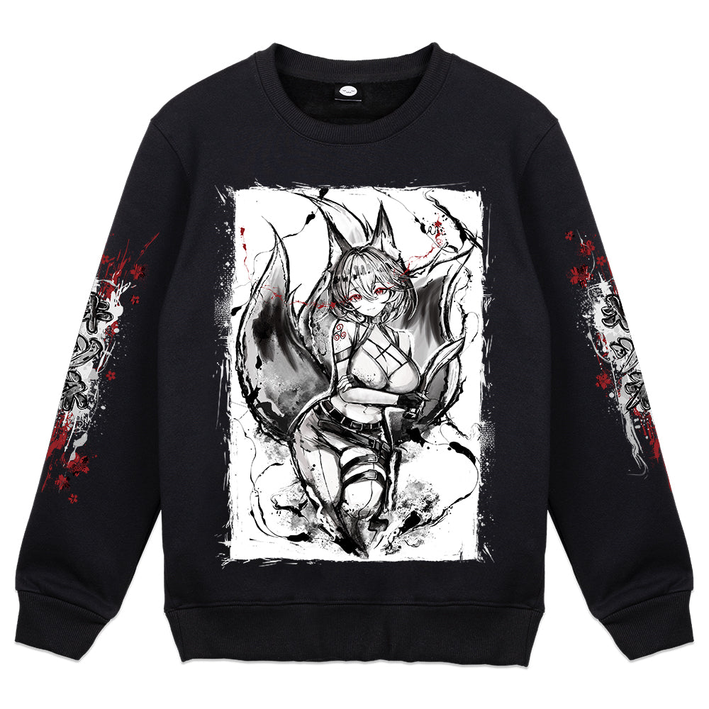 Kameko Kuromori "Assassin Sumi-E" Crewneck