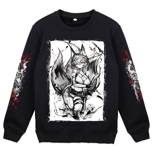 Kameko Kuromori "Assassin Sumi-E" Crewneck