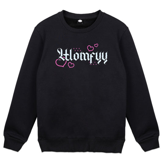 Womfyy Wolfcubus Graphics Crewneck