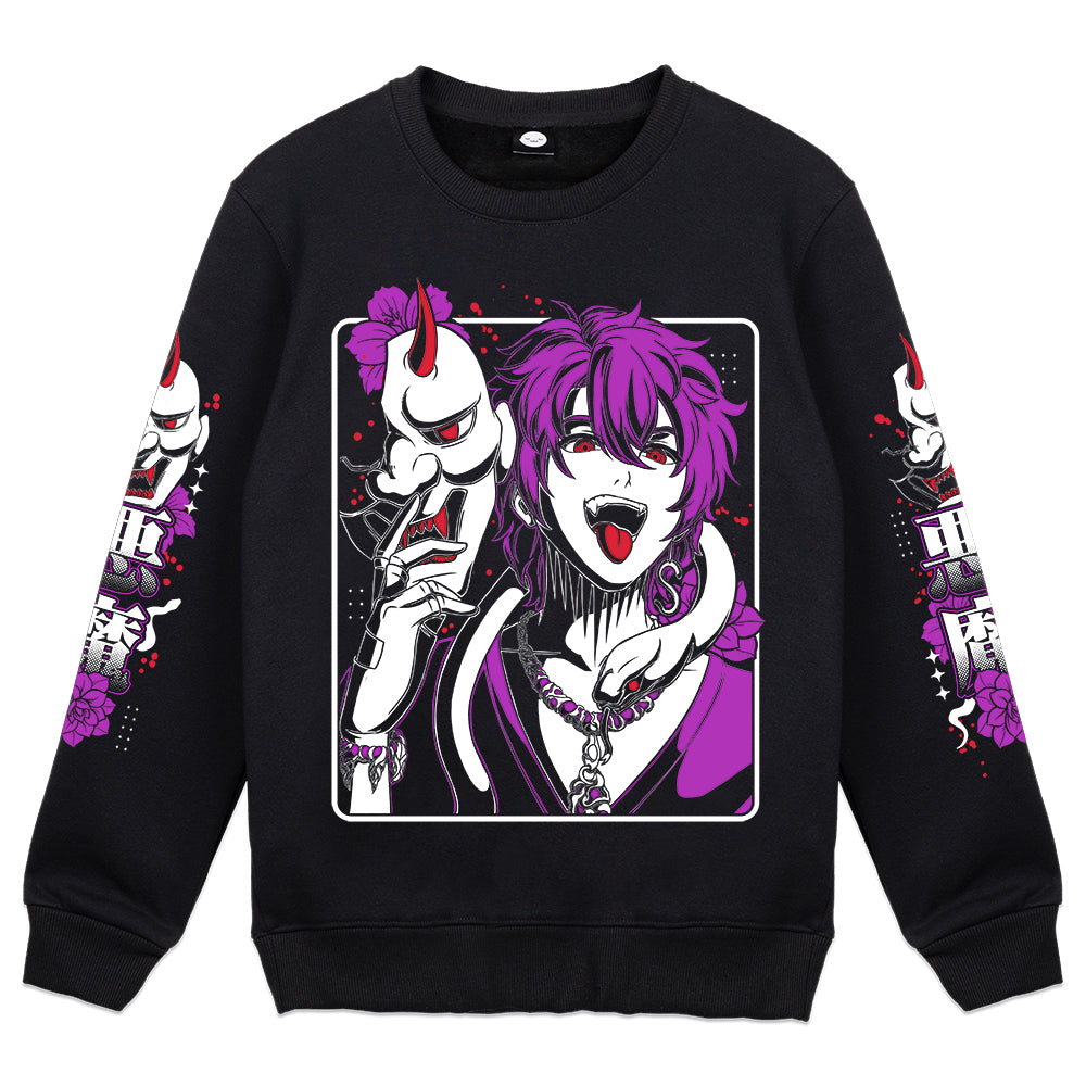 hidehzk Yakuza Demon Crewneck