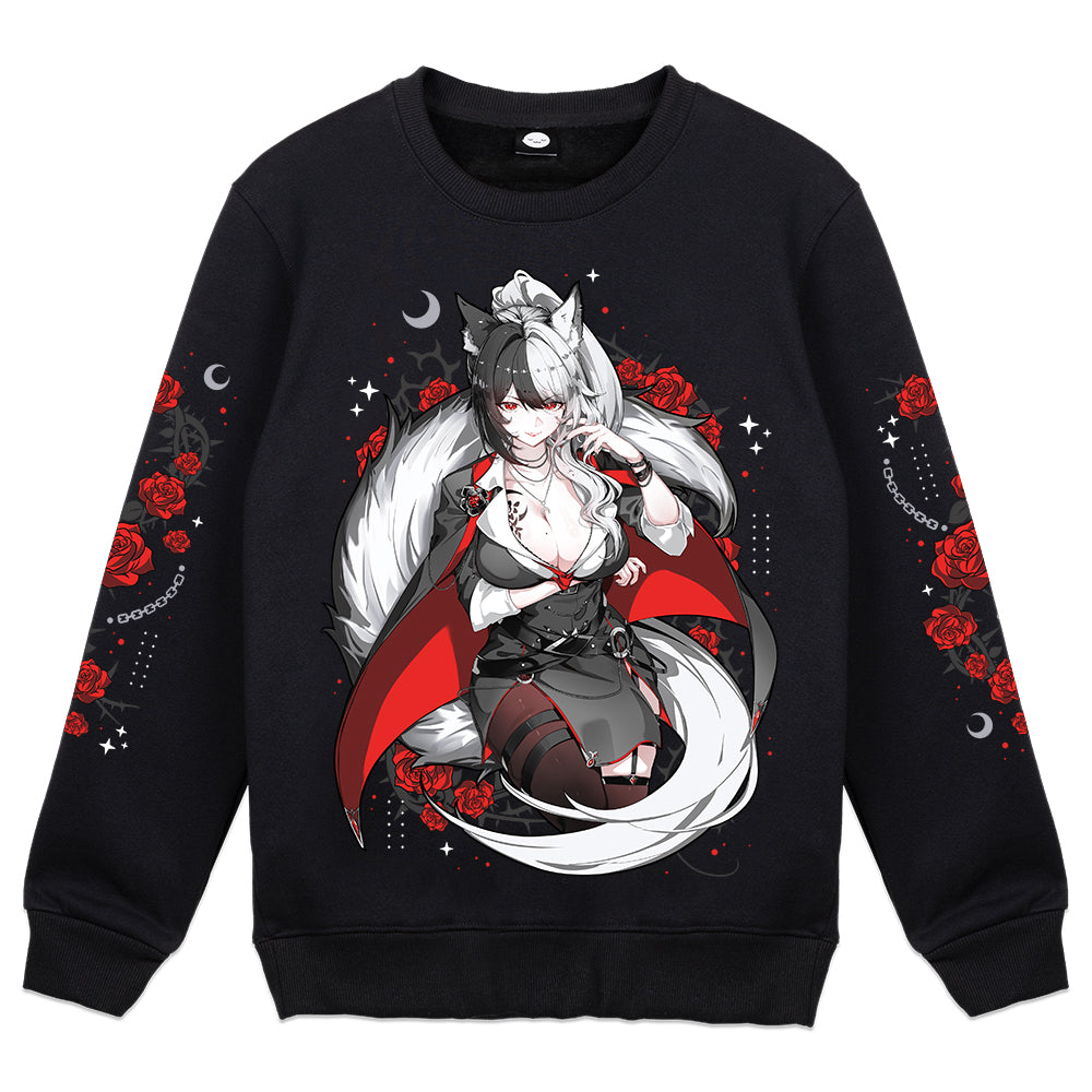 VictoriaVee "Vampire Wolf" Crewneck