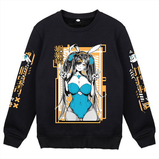 Hulijing Bunny Suit Crewneck