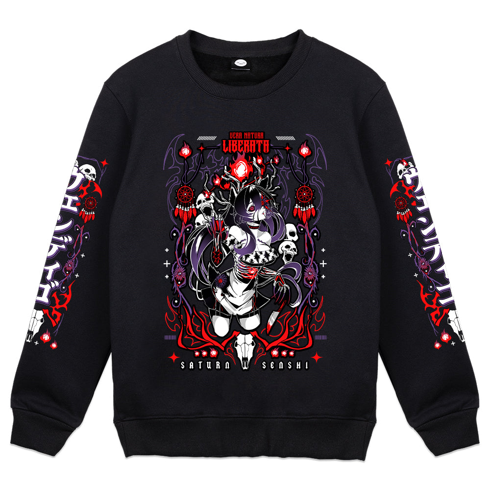 Saturn_Senshi "Vera Natura Liberata" Crewneck