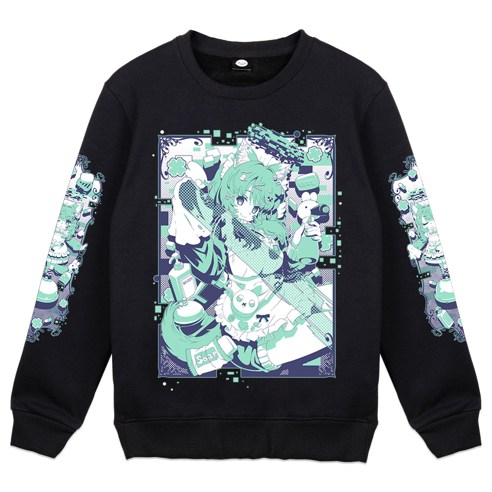 Digiko "Housekeeping V.2" Crewneck - Black