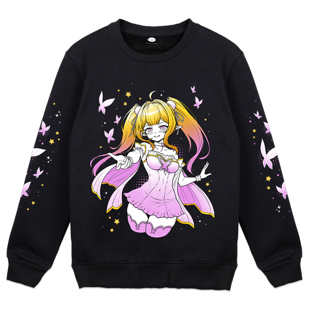 PeachyPiwie "Butterflies & Dreams" Crewneck