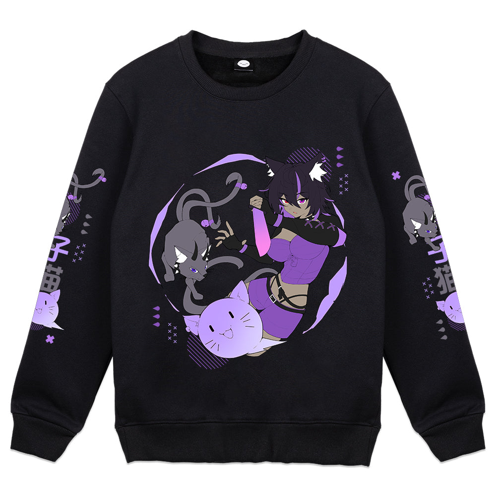 Trixtreatz "Chaos Kitty" Crewneck
