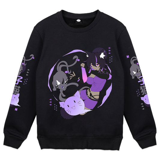 Trixtreatz "Chaos Kitty" Crewneck