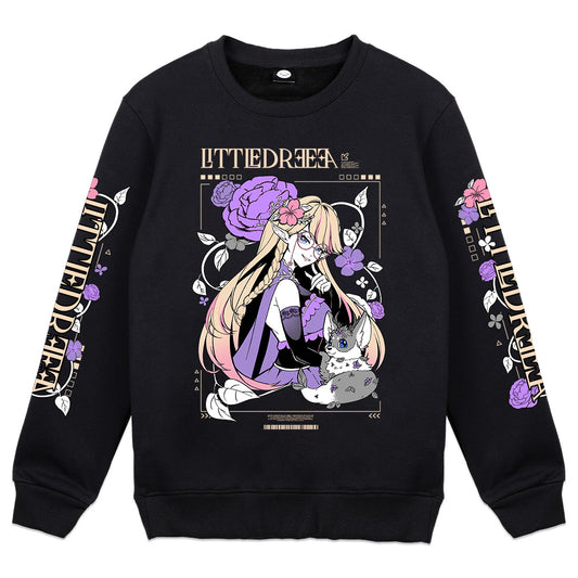 Littledreeea Floral Crewneck