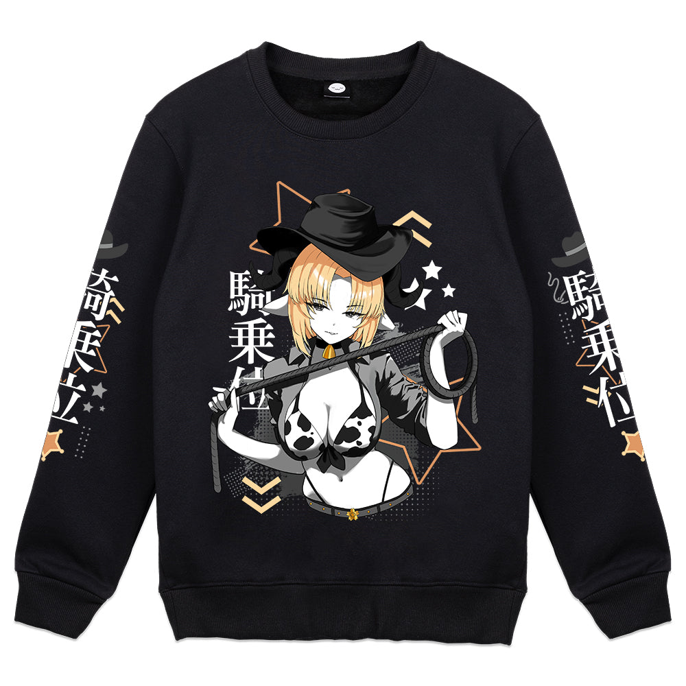 mommydevils Cowgirl Baphomet Crewneck