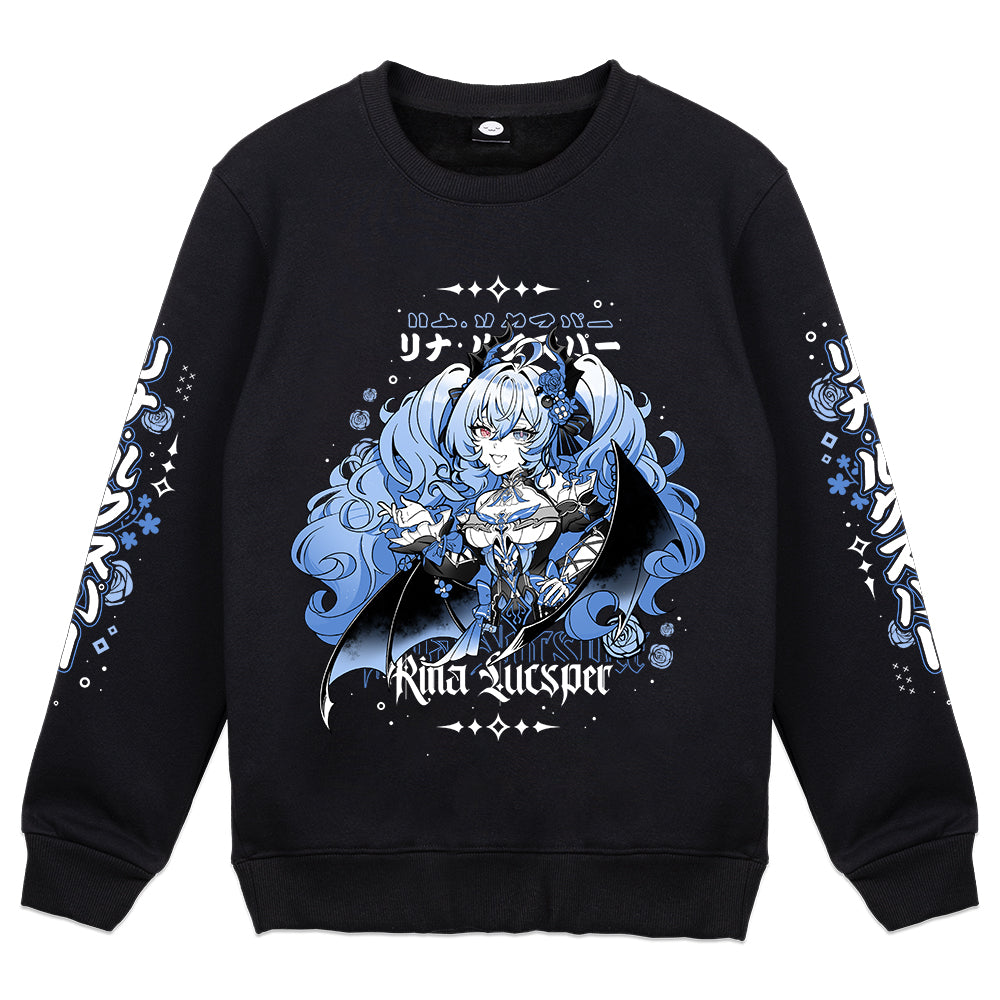 Rina Lucsper "Ojou Sloth Demon" Crewneck