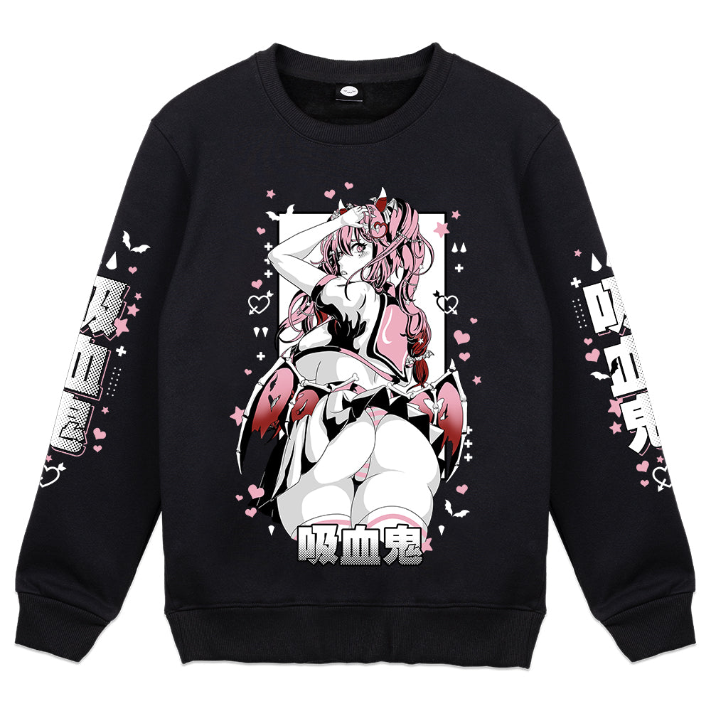 Cupie Vision In Pink Crewneck