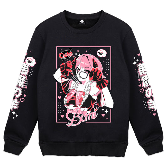 BomiByTheHorns Baa Baddie Crewneck