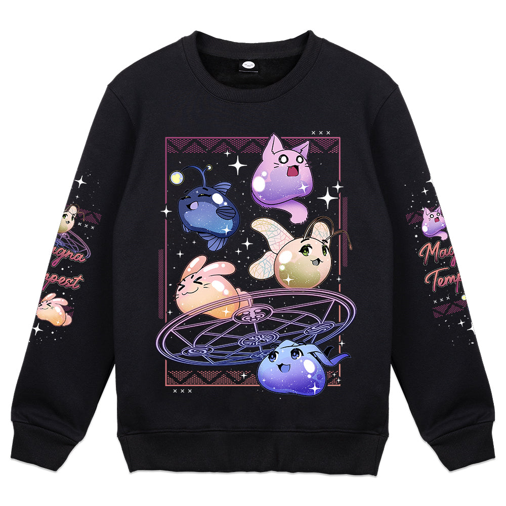 Magna_Tempest "Droplets of Yggdrasil" Crewneck