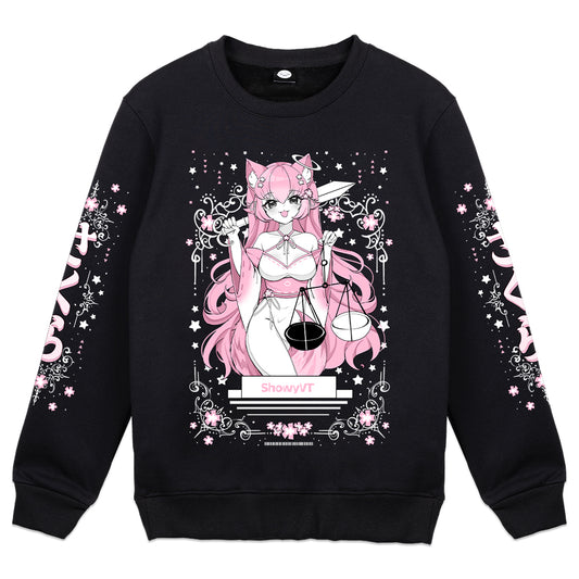 ShowyVT "Shrine Goddess Tarot" Crewneck