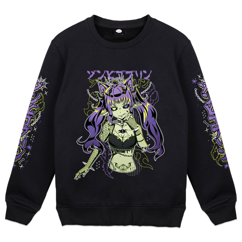 Pixi_Meat Zombie Goblin Crewneck