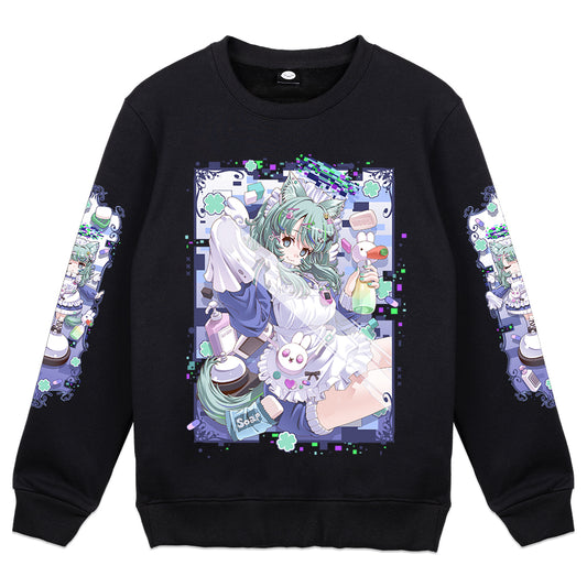 Digiko "Housekeeping" Crewneck - Black