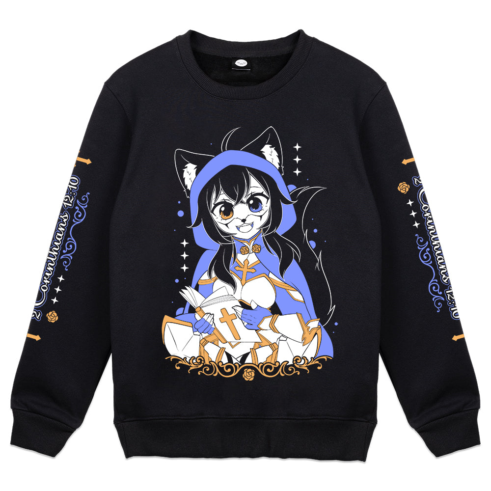 ArmorOfFaith  'Knight of the Wolf' Crewneck