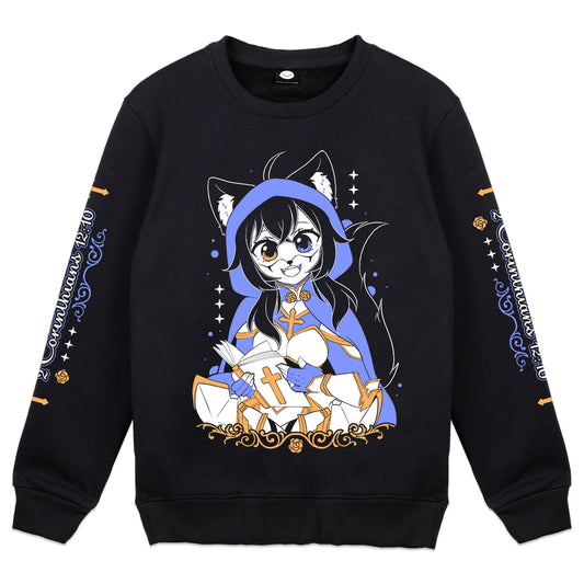 ArmorOfFaith  'Knight of the Wolf' Crewneck