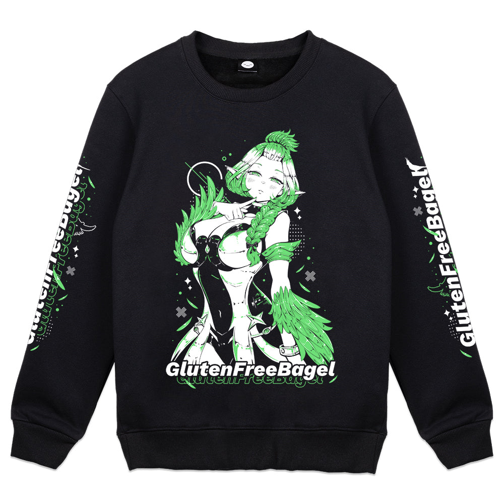 GlutenFreeBagel Harpy Crewneck