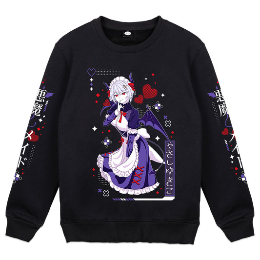 YukikoYasashi Maid to Bite Crewneck