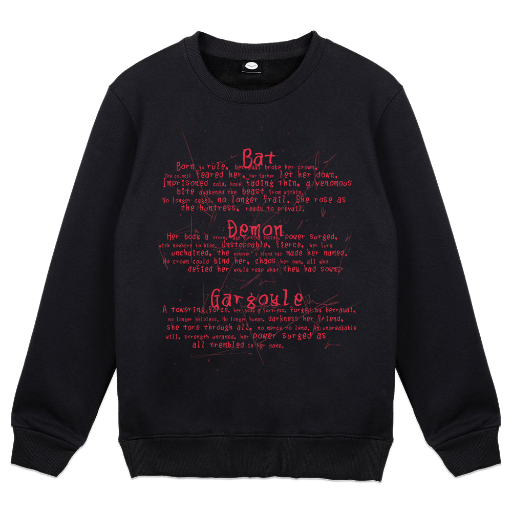 Velzarii Inscription Crewneck