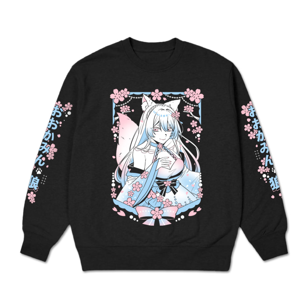 Ookamin Sakura Crewneck