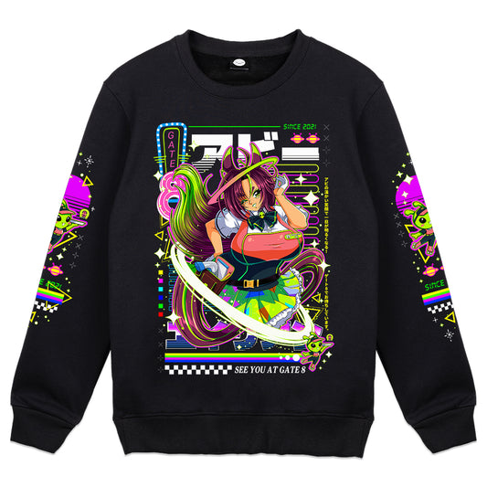 Abi Alien 'Retro Anime' Crewneck