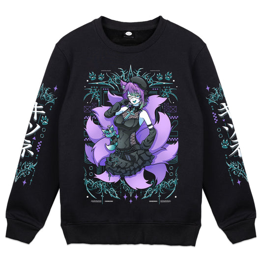 SarahAces "Eleven-Tailed Kitsune" Crewneck