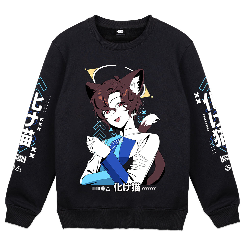 Abs_VT 'Bakeneko' Crewneck