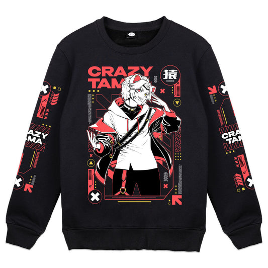 CrazyTama "TamaTech" Crewneck