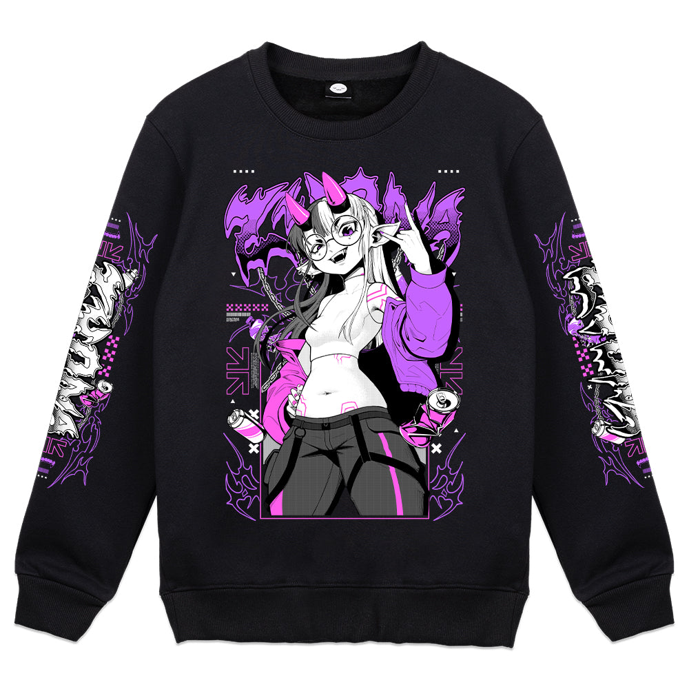 Zyona_gobbo "Gamer Goblin" Crewneck