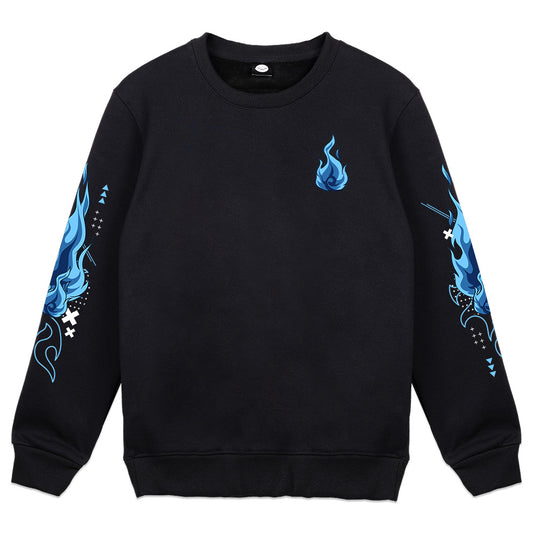 Somber Phantom Glow Crewneck