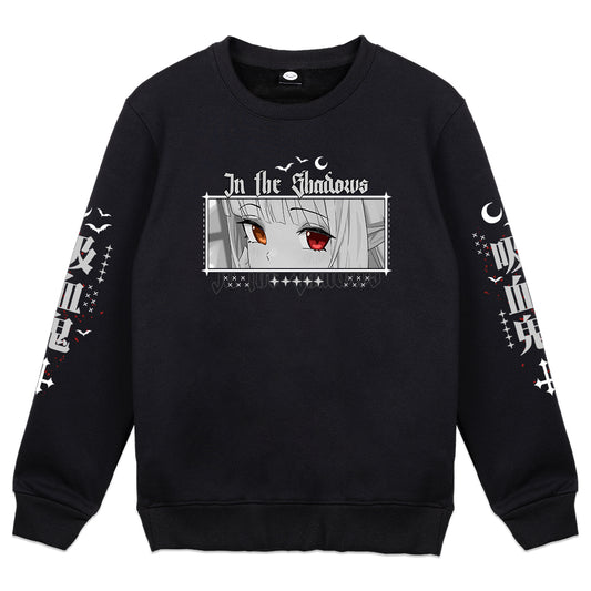 HitoyoruMisa In The Shadows Crewneck