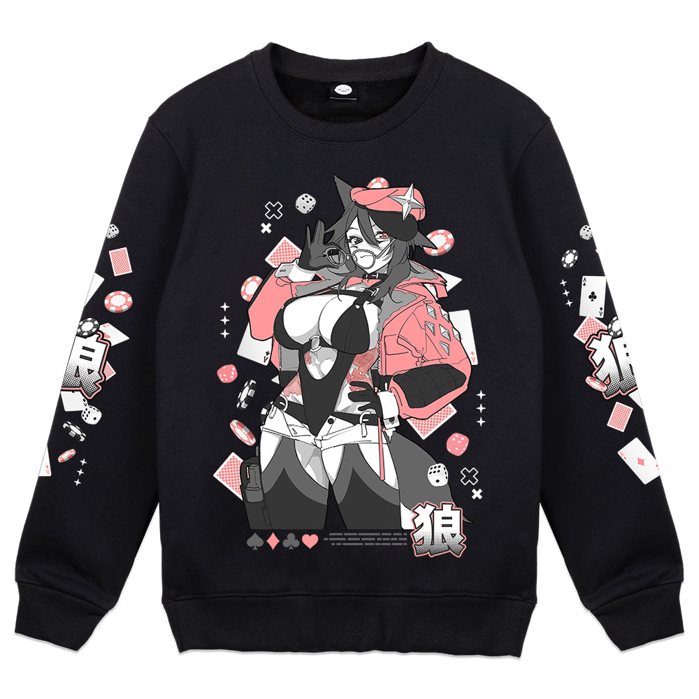 Lady Qathrin "Sleek, Sexy, Spywear" Crewneck