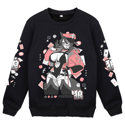 Lady Qathrin "Sleek, Sexy, Spywear" Crewneck
