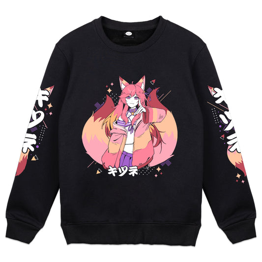 Kitsunero Chaotic Energy Crewneck