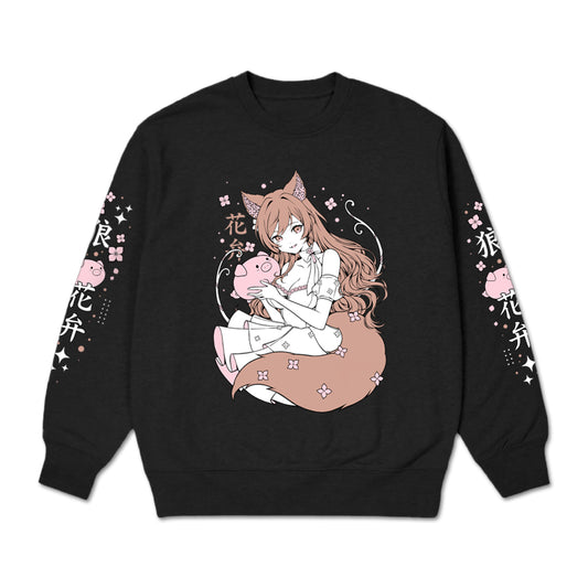 Lilpoogi Sakura Pig Crewneck