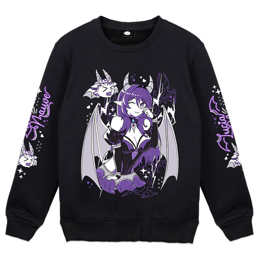 Lucia Mauve 'Adorable' Crewneck