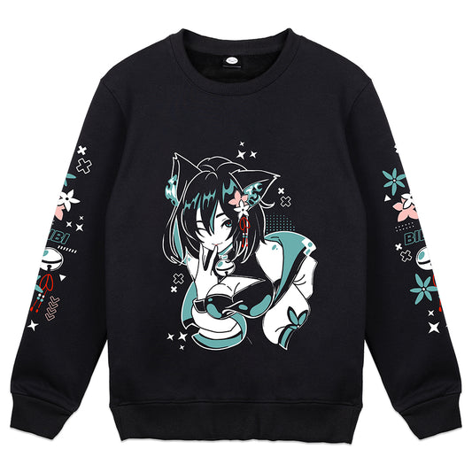 BIBI Sakura Selfie Crewneck