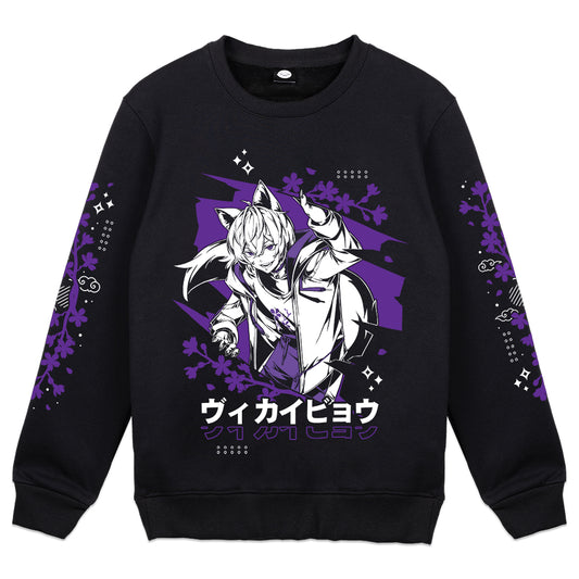 Vee Kaibyō "Phantom Cat" Crewneck
