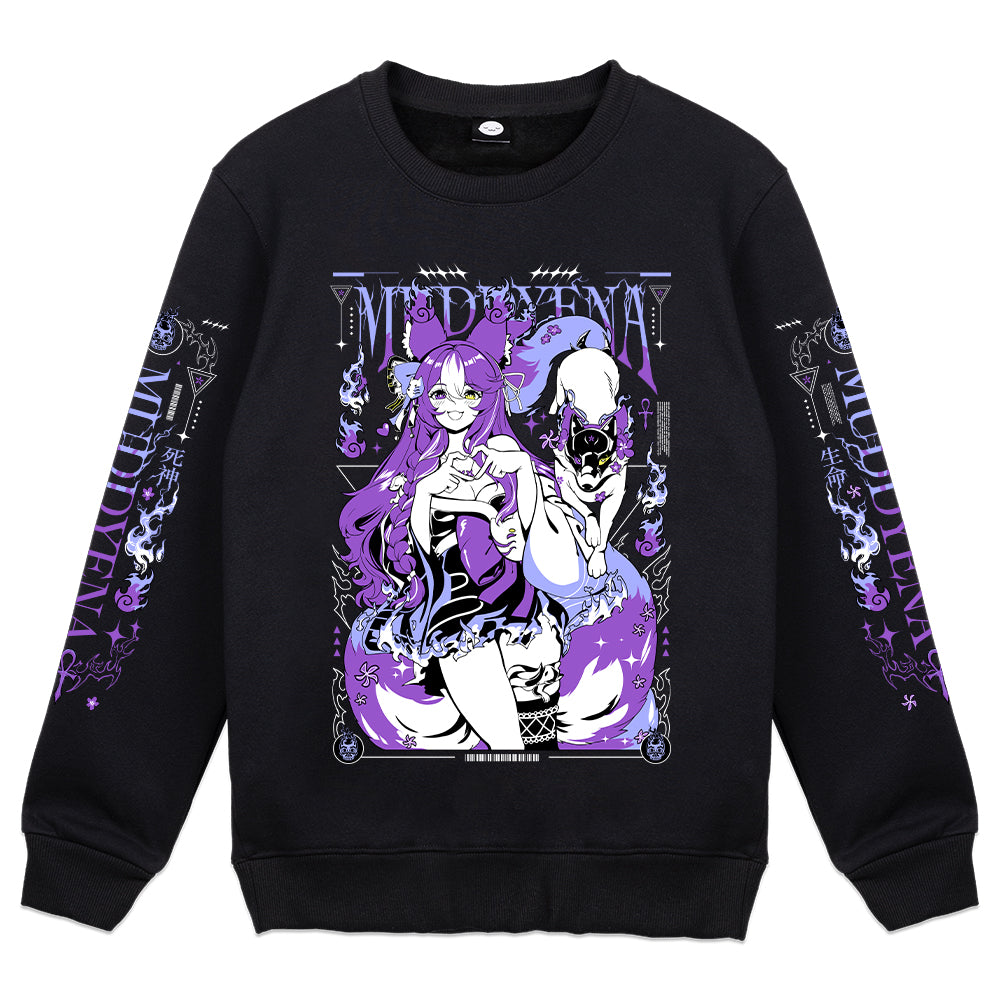 Muddyena "Chaotic Spirit Fox" Crewneck
