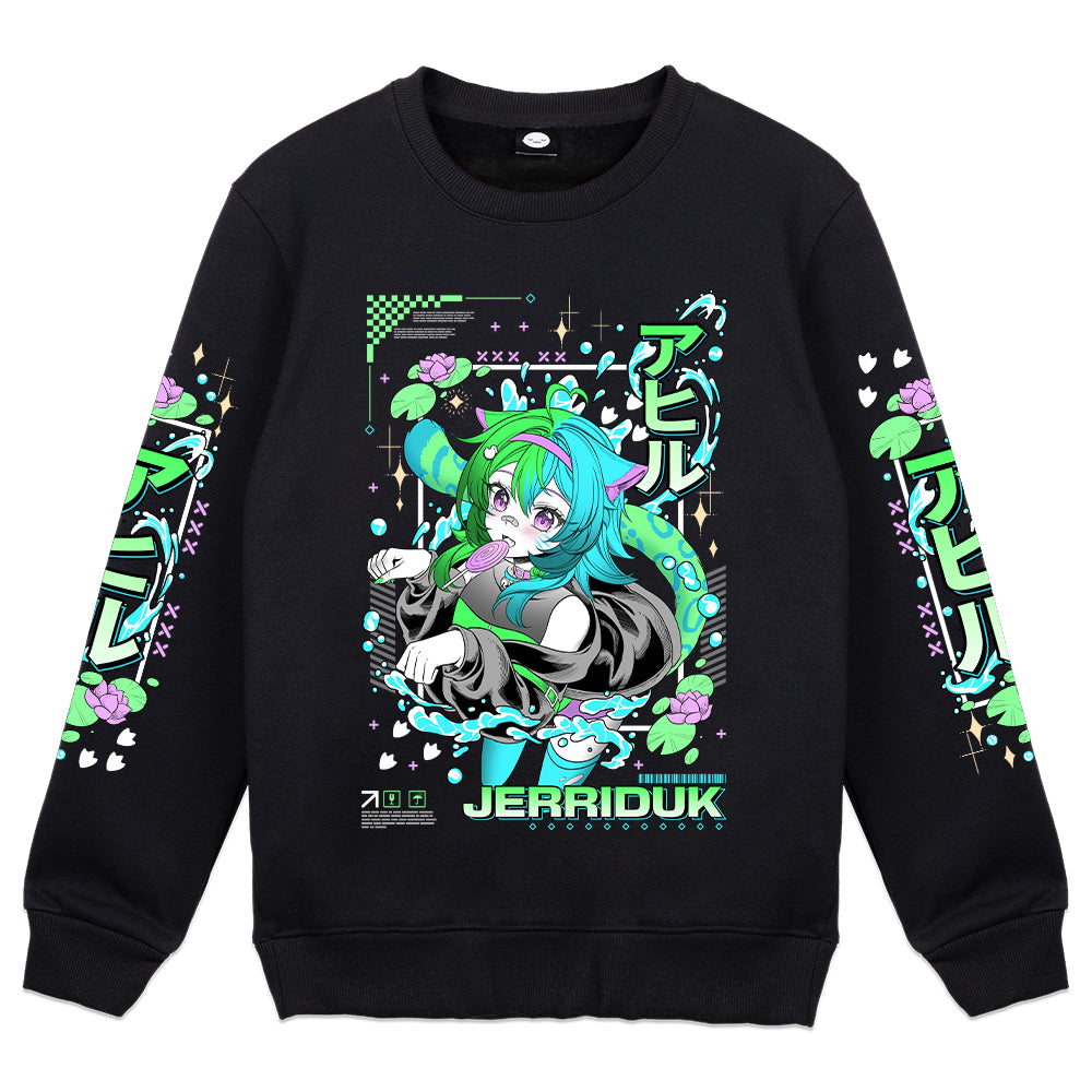 Jerriduk "Mighty Duck-Cat" Crewneck