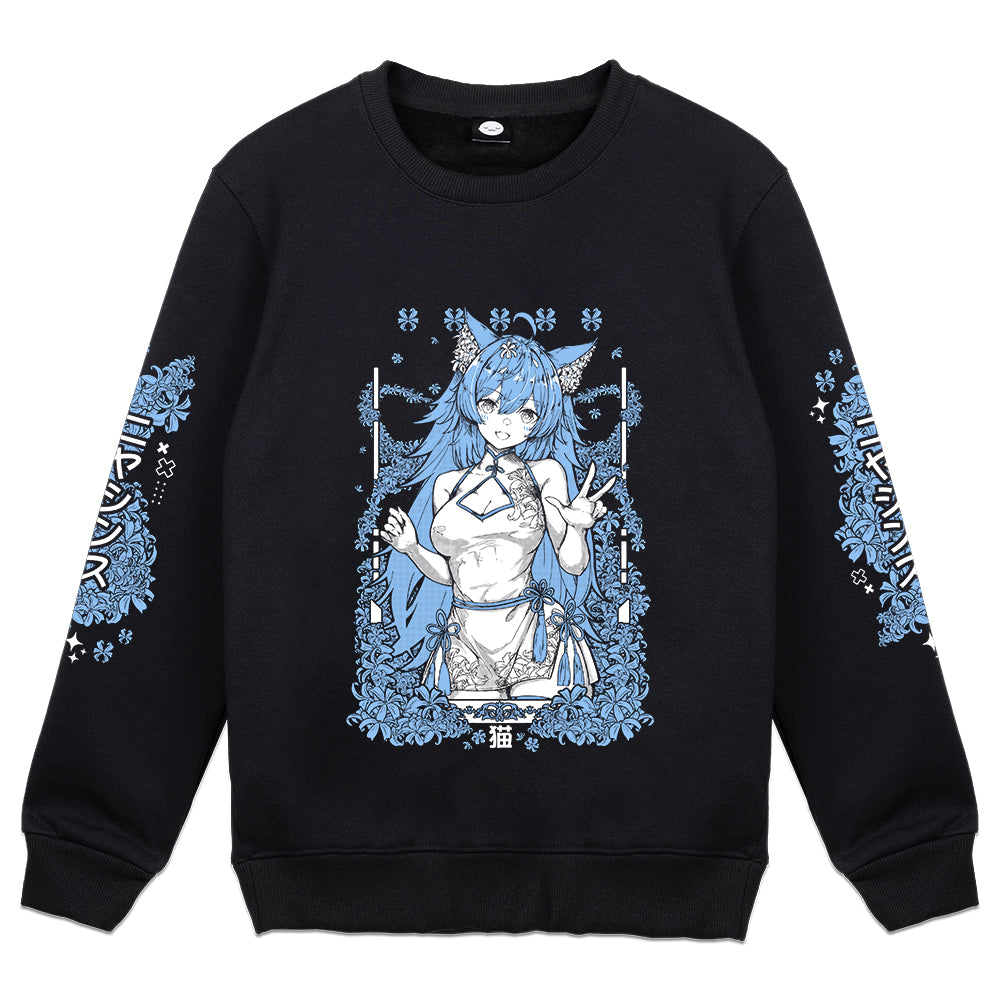 Nyacinths Floral Frolic Crewneck