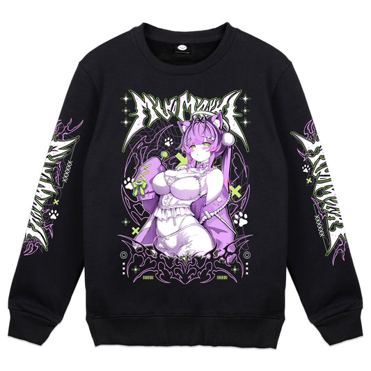 Miwo Mizuki Cyber Pop Crewneck - Black