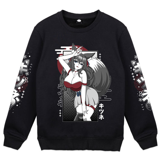 MaknCh3esy "Fox's Charms" Crewneck