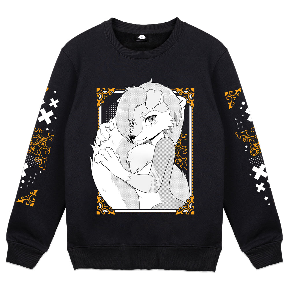 JoyLifeArt Fluffy Elegance Crewneck