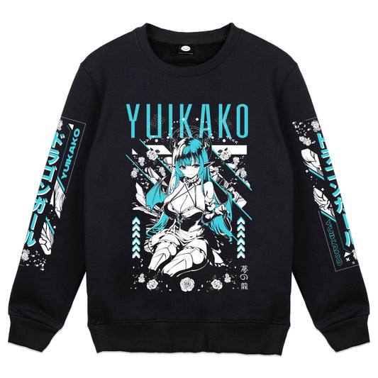 Yuikako Roses and Dragons Crewneck