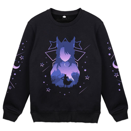 StellaKosmistr Reclamation Silhouette Crewneck